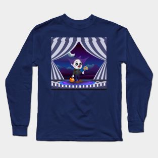 Purple hair clown Long Sleeve T-Shirt